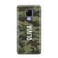 Customised Camouflage Huawei Mate 20X Phone Case