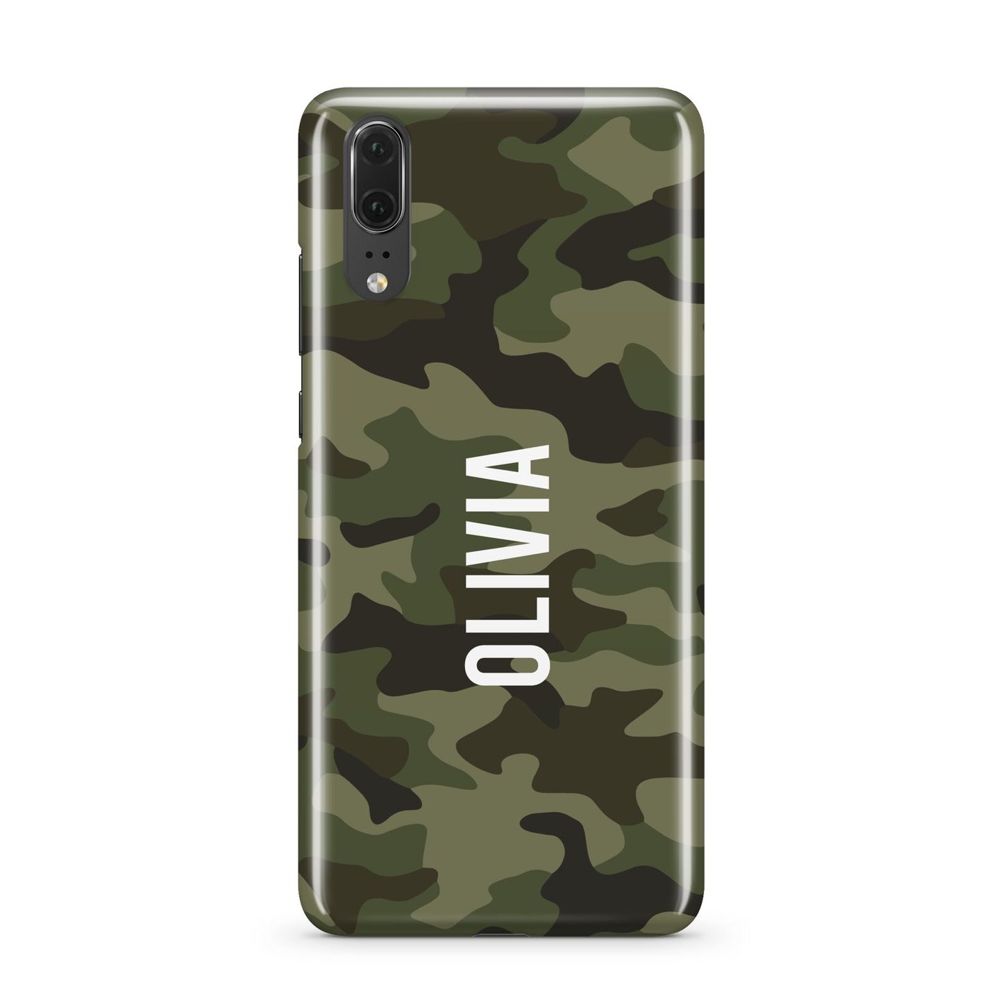 Customised Camouflage Huawei P20 Phone Case