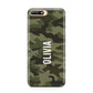 Customised Camouflage Huawei Y6 2018