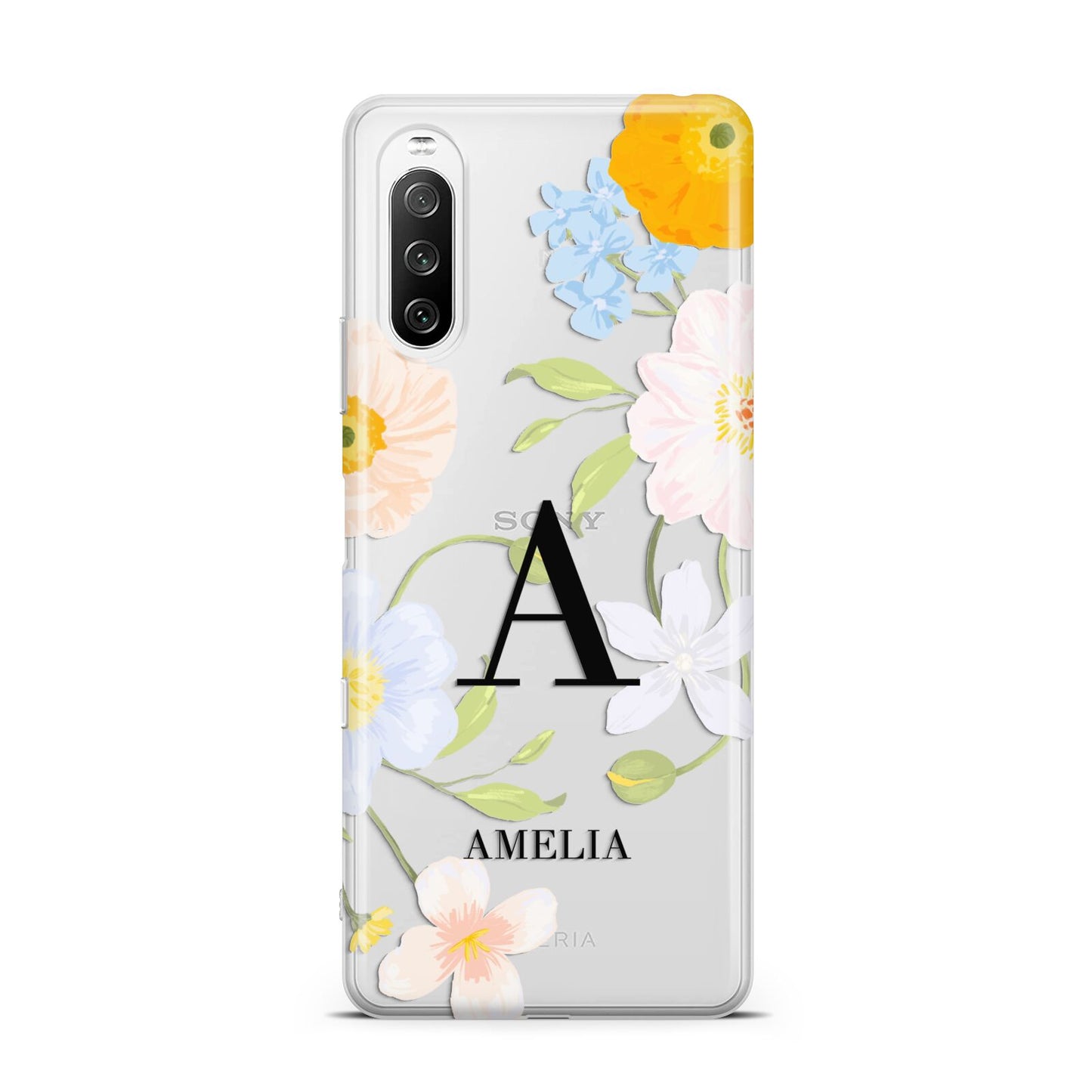 Customised Floral Sony Xperia 10 III Case