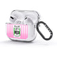 Customised Luggage Tag AirPods Glitter Case 3rd Gen Side Image