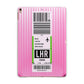 Customised Luggage Tag Apple iPad Rose Gold Case