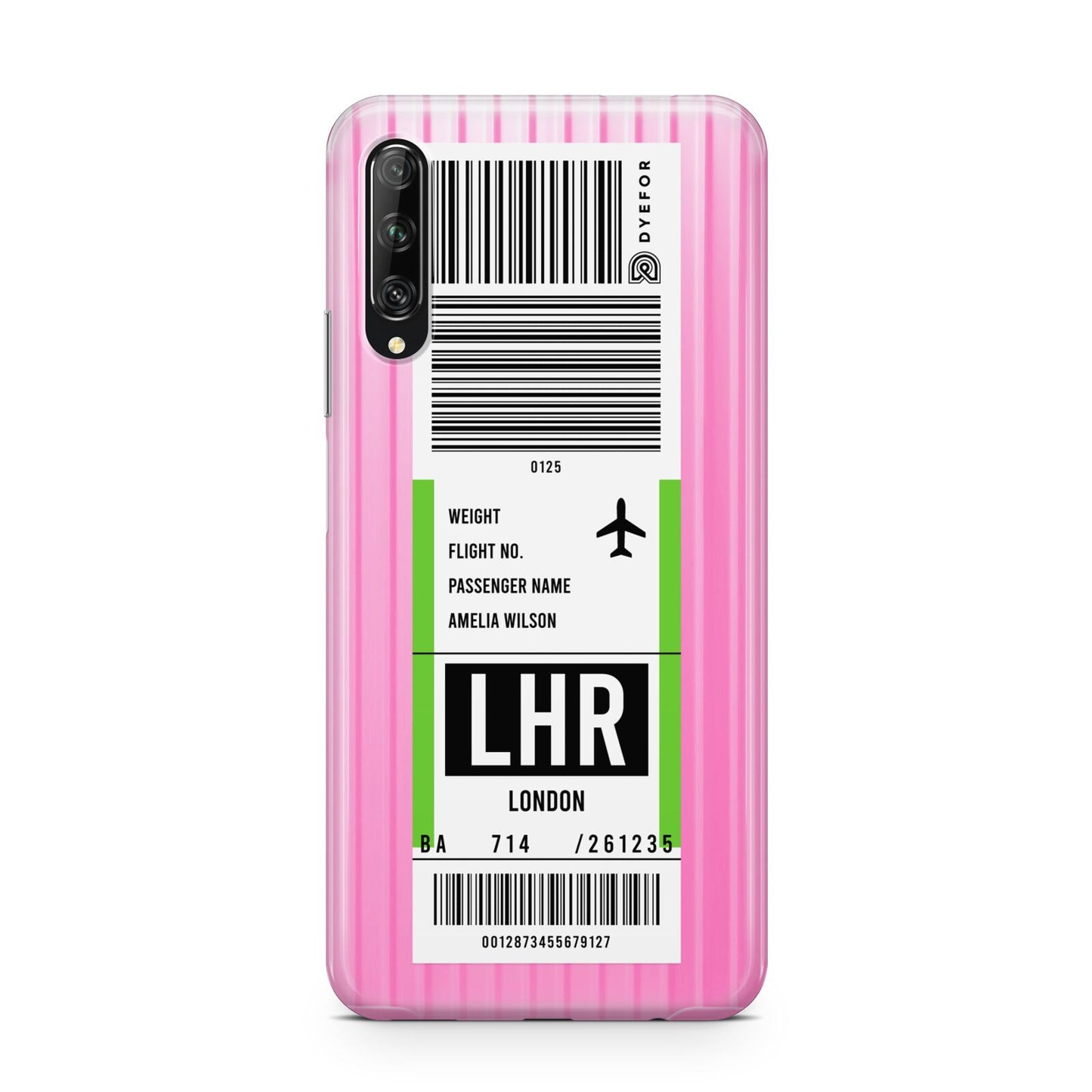 Customised Luggage Tag Huawei P Smart Pro 2019