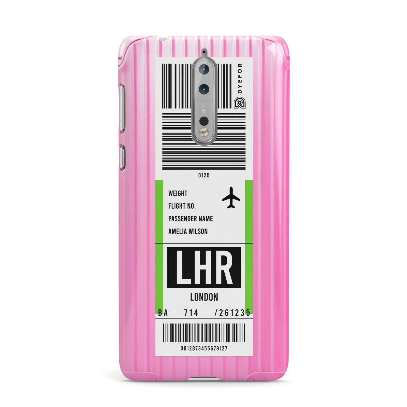 Customised Luggage Tag Nokia Case