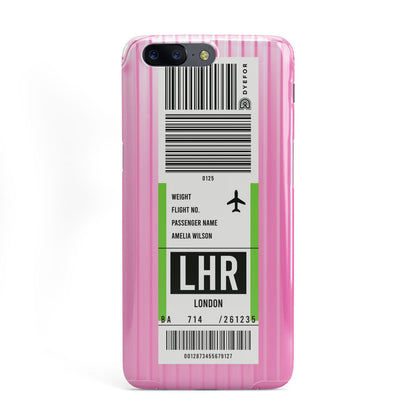 Customised Luggage Tag OnePlus Case