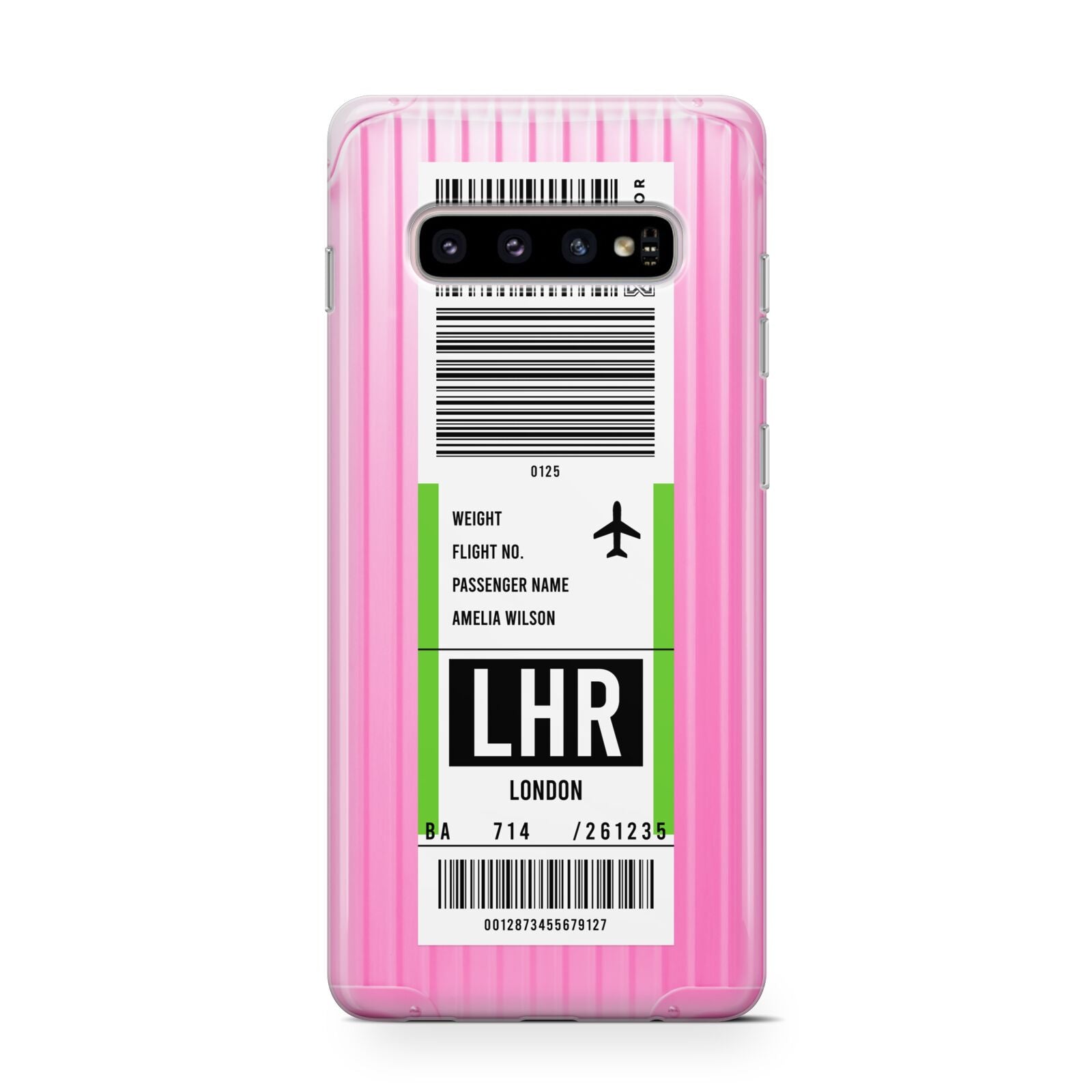 Customised Luggage Tag Protective Samsung Galaxy Case