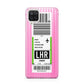 Customised Luggage Tag Samsung M12 Case