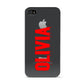 Customised Name Blood Apple iPhone 4s Case