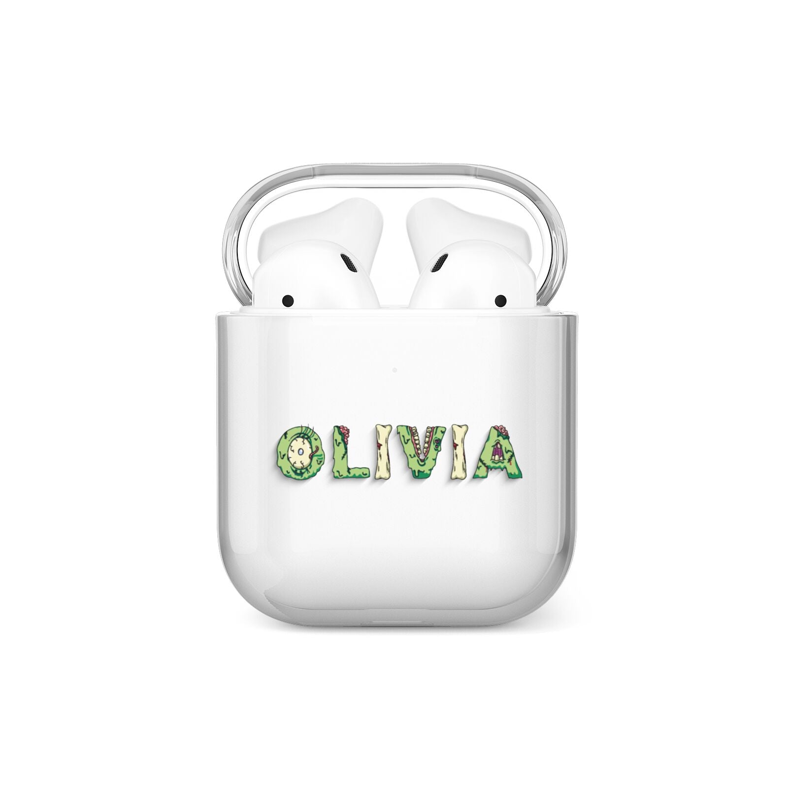 Customised Name Zombie AirPods Case