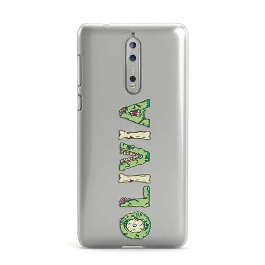 Customised Name Zombie Nokia Case