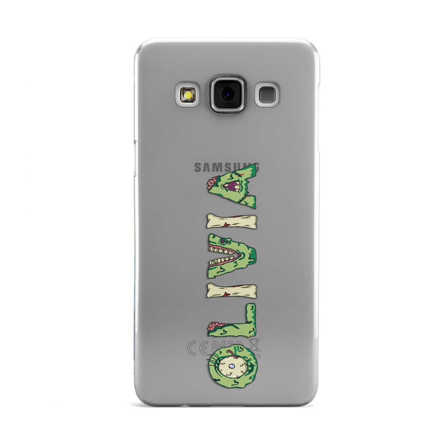 Customised Name Zombie Samsung Galaxy A3 Case
