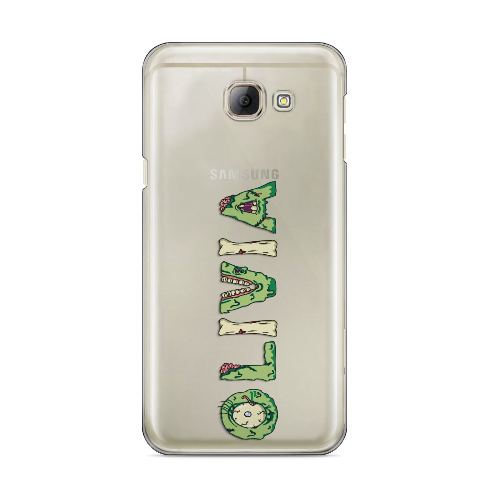 Customised Name Zombie Samsung Galaxy A8 2016 Case