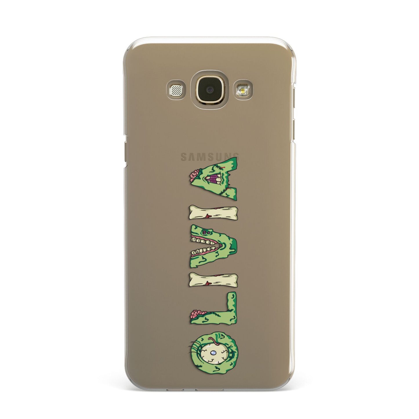 Customised Name Zombie Samsung Galaxy A8 Case