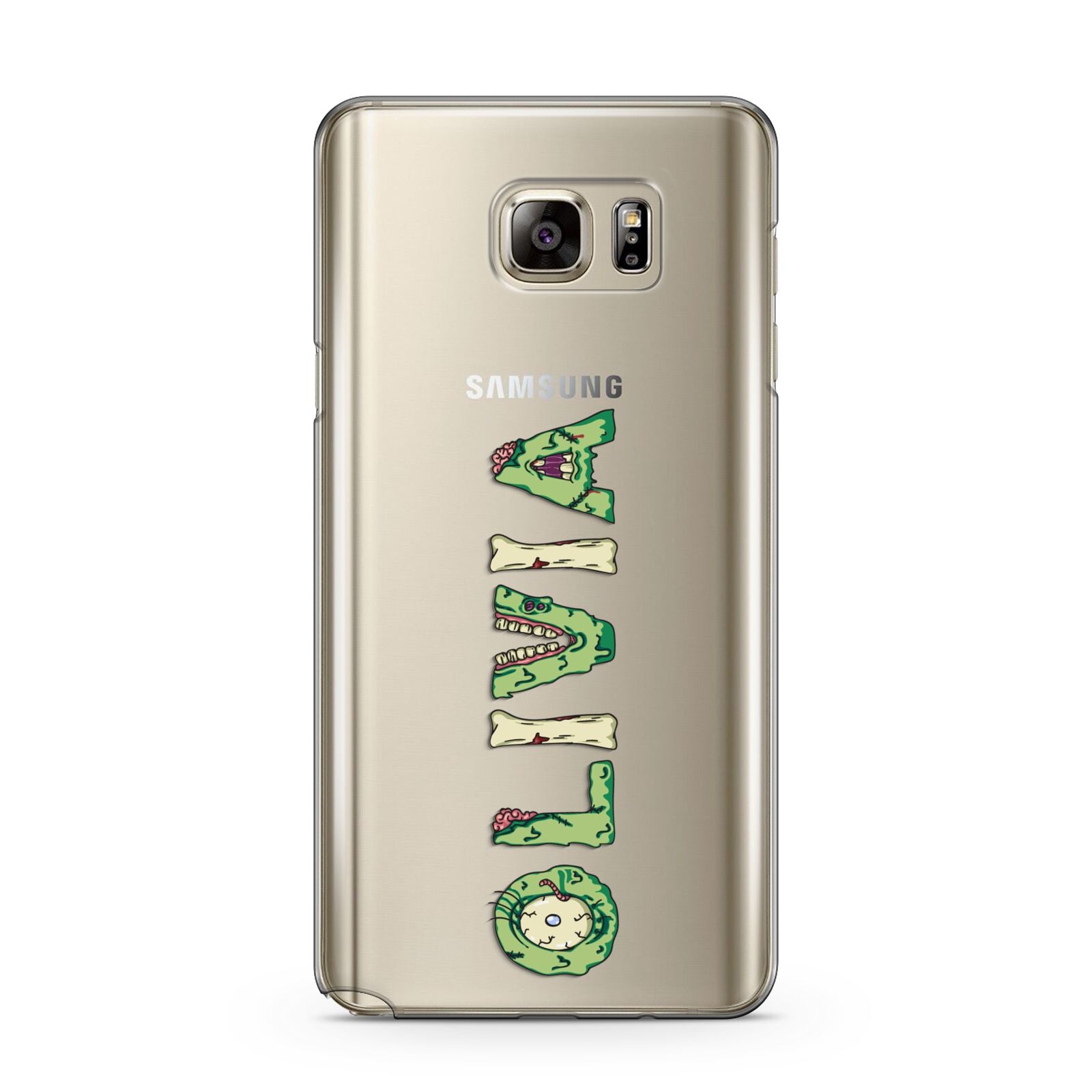 Customised Name Zombie Samsung Galaxy Note 5 Case