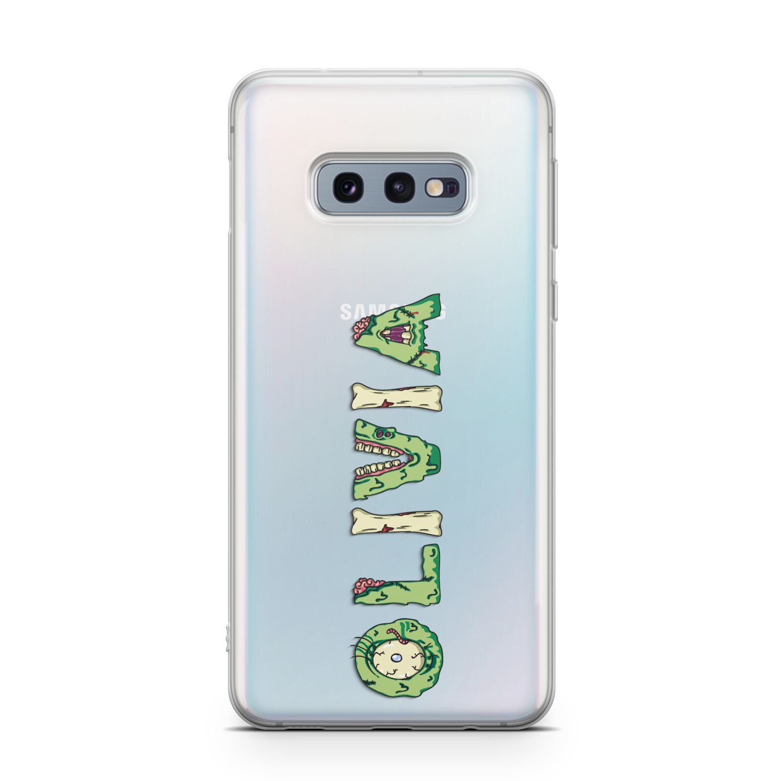 Customised Name Zombie Samsung Galaxy S10E Case