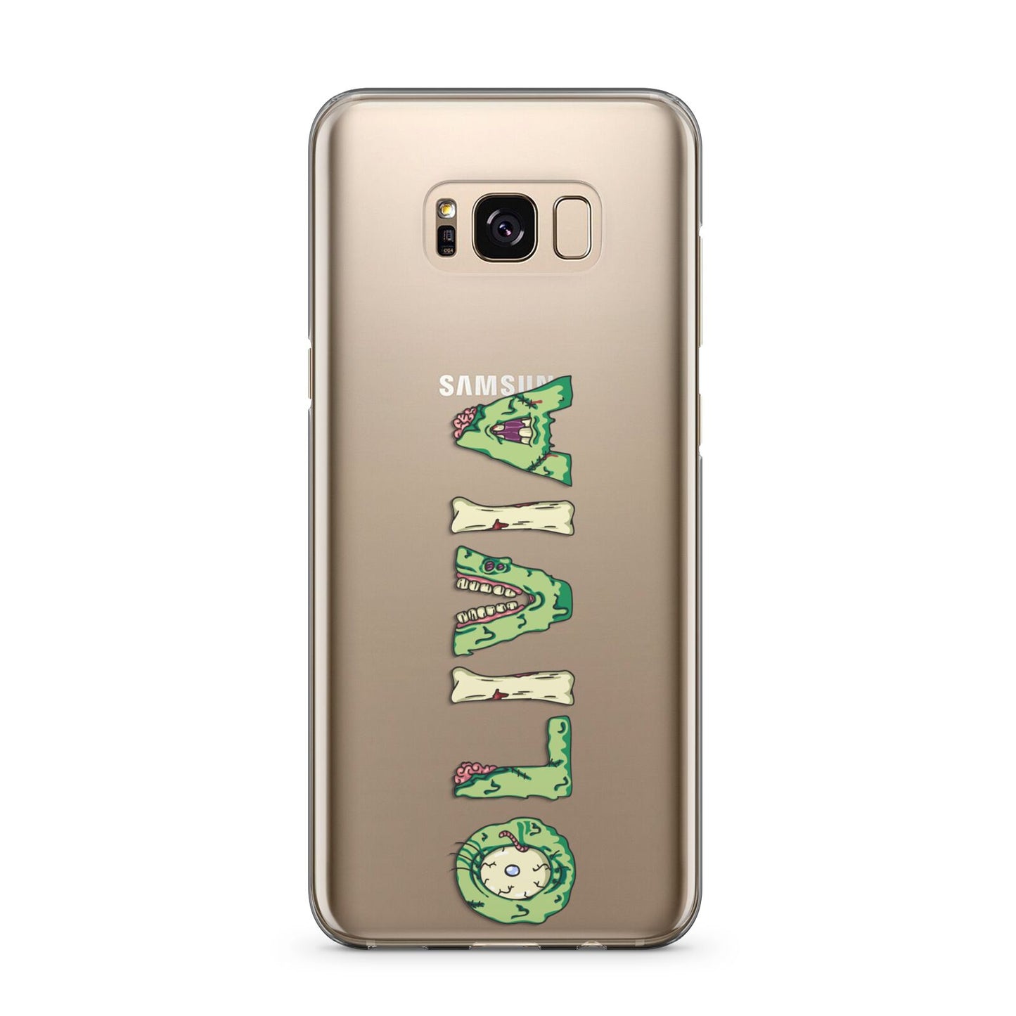 Customised Name Zombie Samsung Galaxy S8 Plus Case