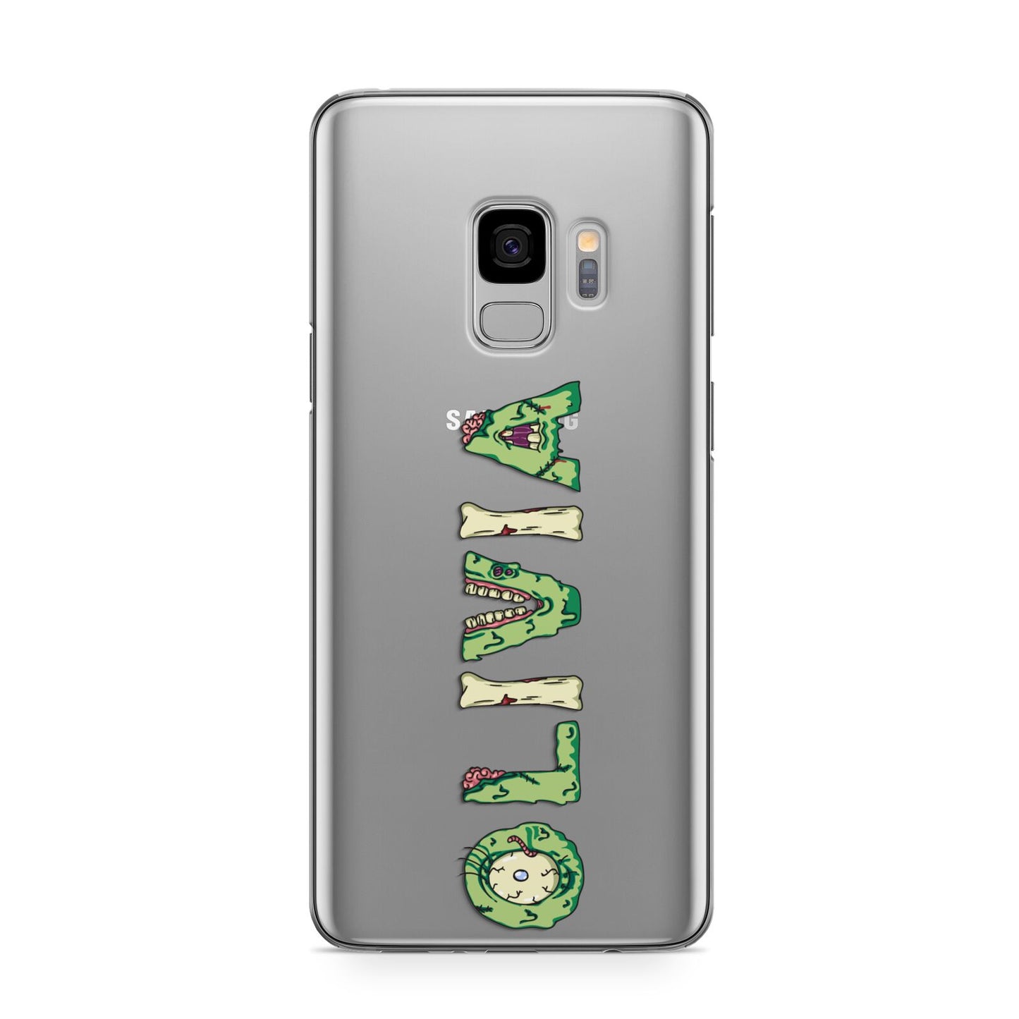 Customised Name Zombie Samsung Galaxy S9 Case