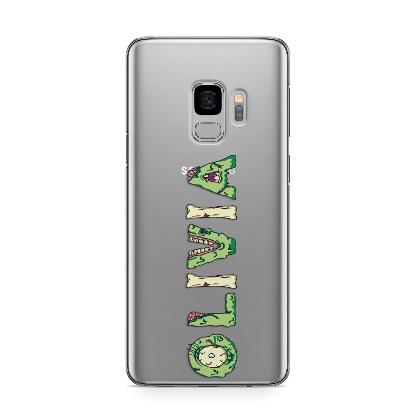 Customised Name Zombie Samsung Galaxy S9 Case