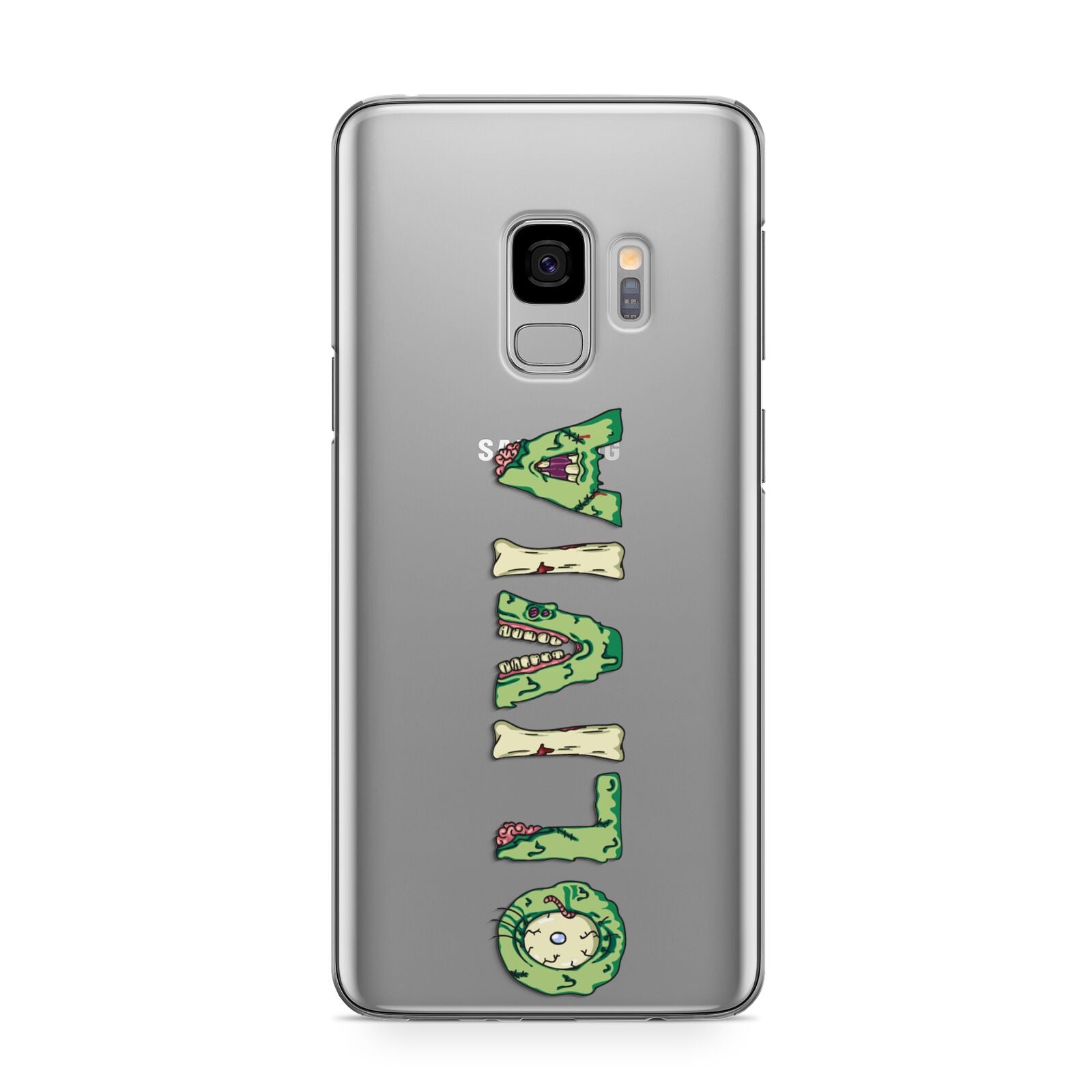 Customised Name Zombie Samsung Galaxy S9 Case