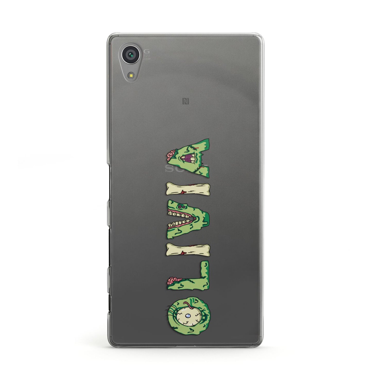 Customised Name Zombie Sony Xperia Case