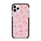Customised Sloth Apple iPhone 11 Pro in Silver with Black Impact Case