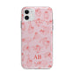 Customised Sloth Apple iPhone 11 in White with Bumper Case