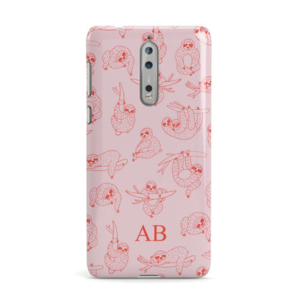 Customised Sloth Nokia Case