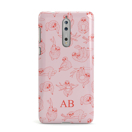 Customised Sloth Nokia Case