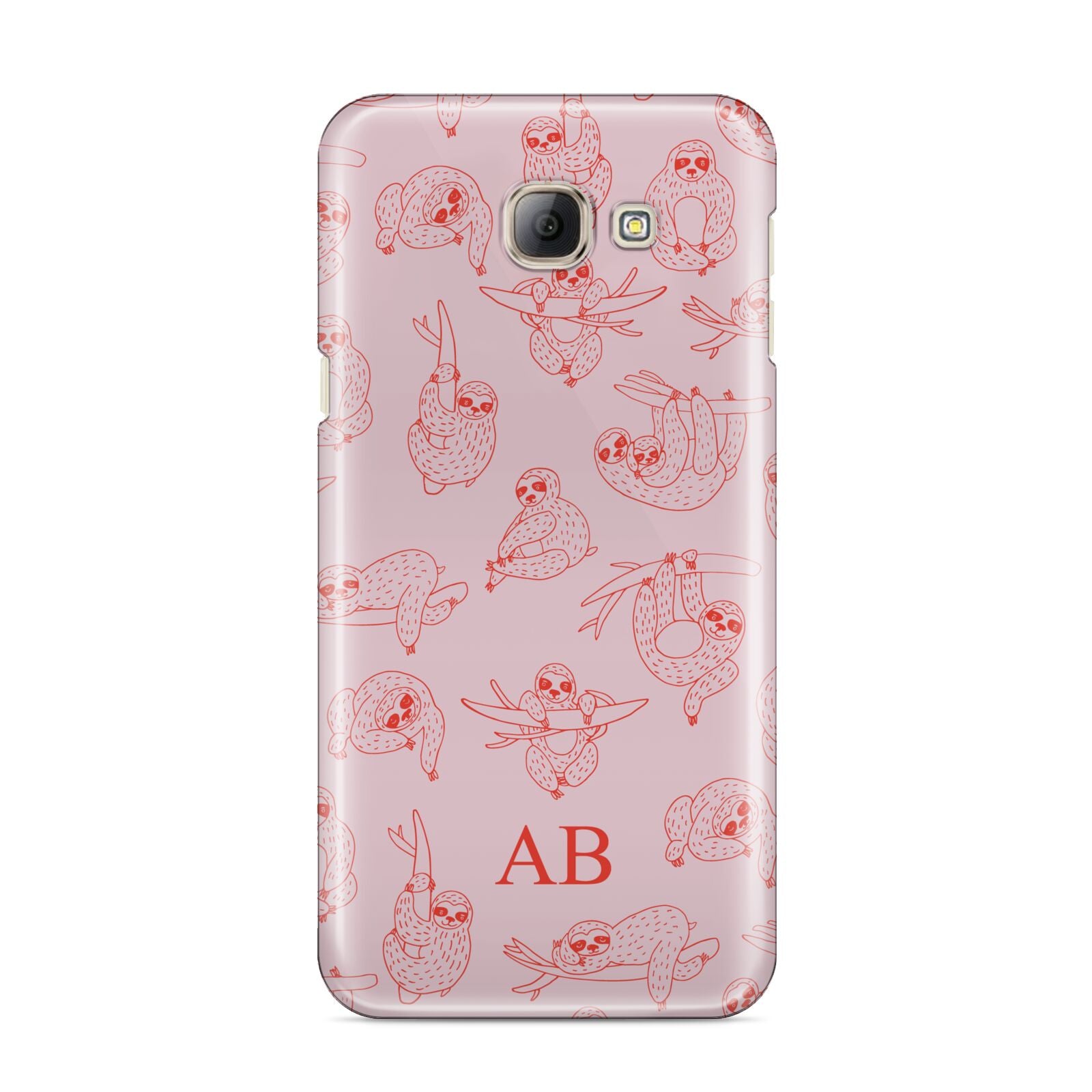 Customised Sloth Samsung Galaxy A8 2016 Case