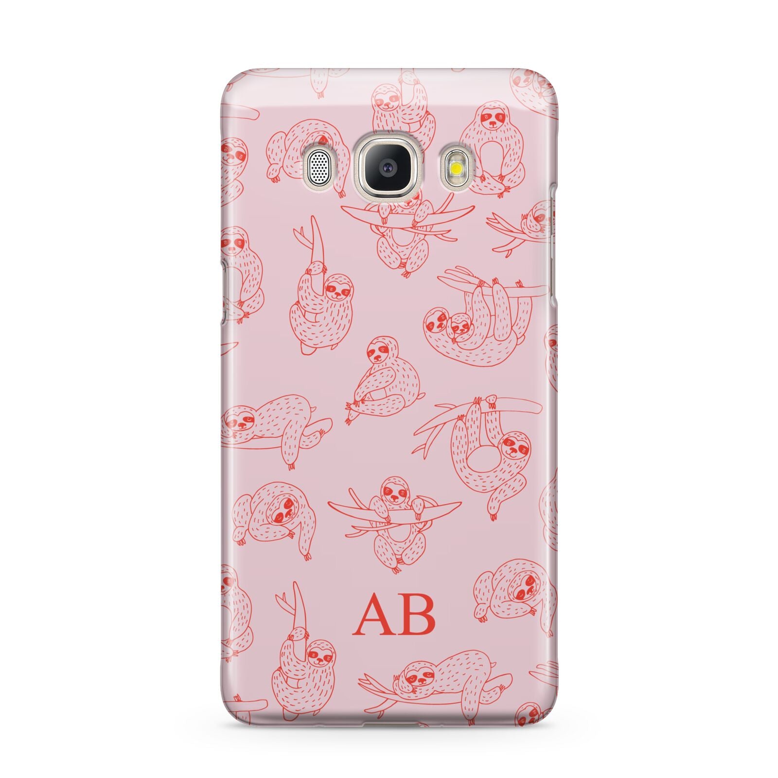 Customised Sloth Samsung Galaxy J5 2016 Case