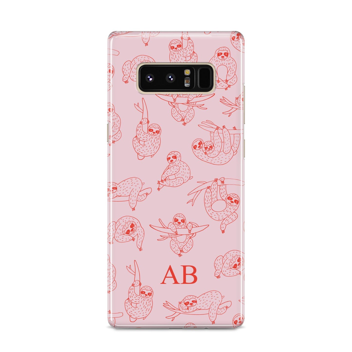 Customised Sloth Samsung Galaxy S8 Case
