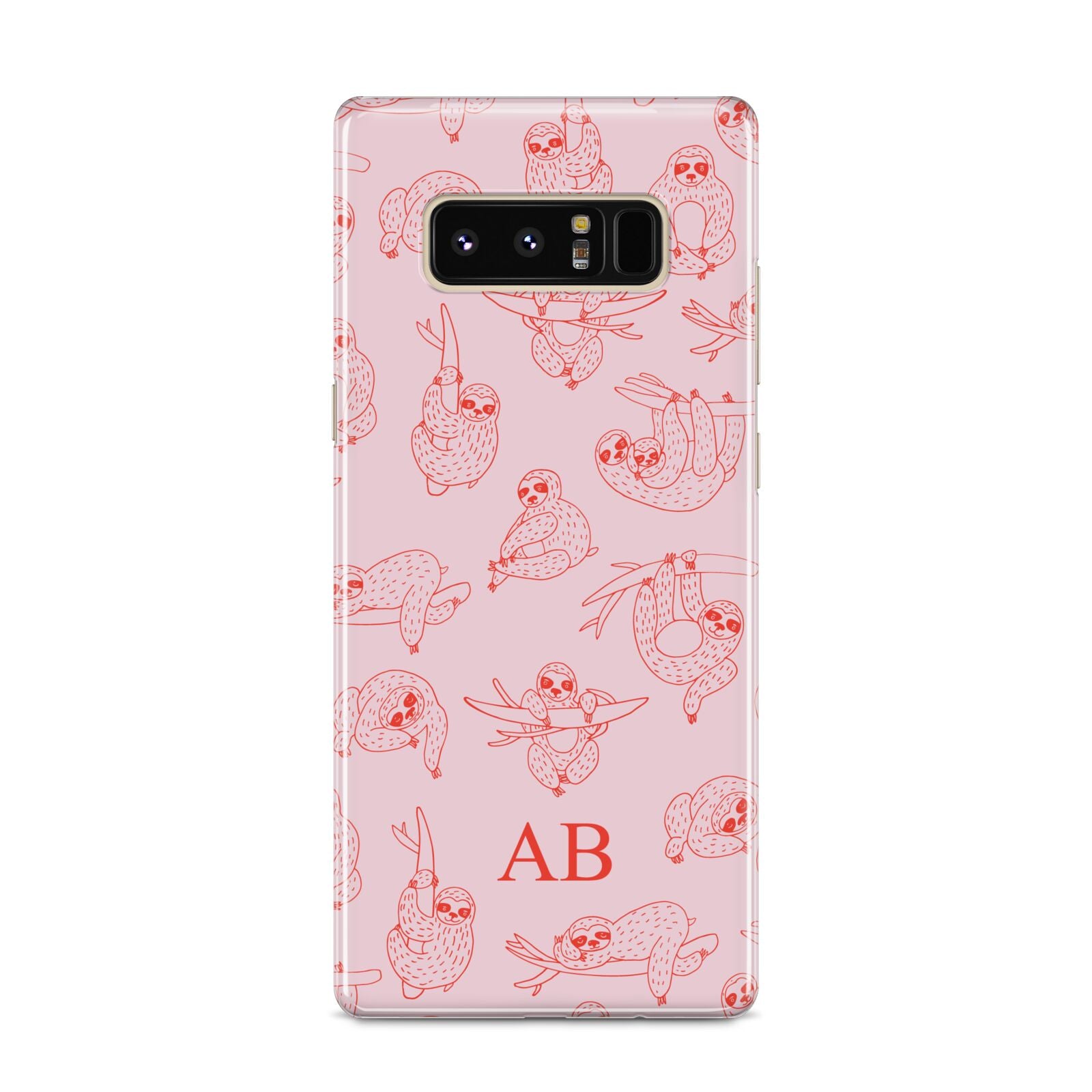 Customised Sloth Samsung Galaxy S8 Case