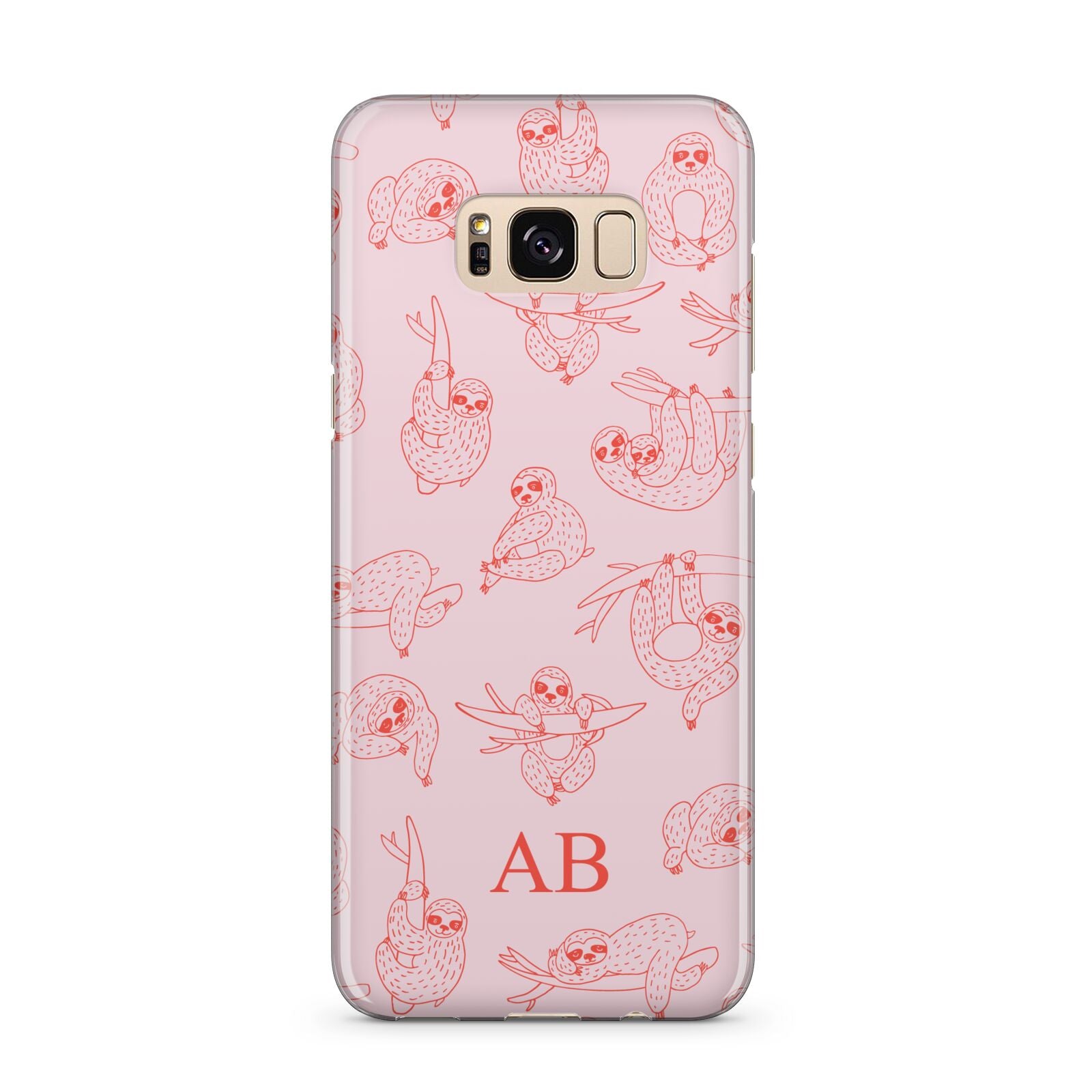 Customised Sloth Samsung Galaxy S8 Plus Case