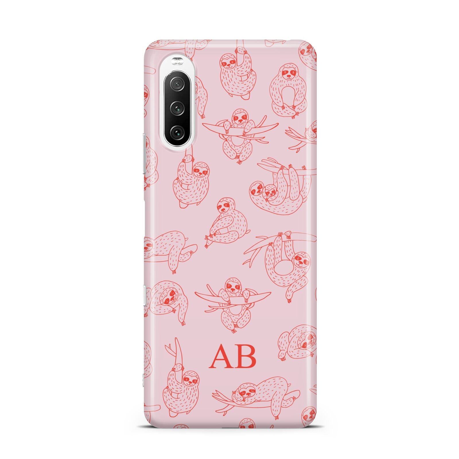 Customised Sloth Sony Xperia 10 III Case