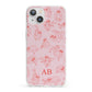Customised Sloth iPhone 13 Clear Bumper Case