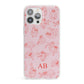 Customised Sloth iPhone 13 Pro Max Clear Bumper Case