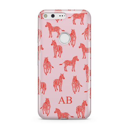 Customised Zebra Google Pixel Case