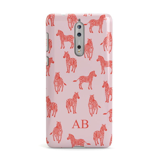 Customised Zebra Nokia Case