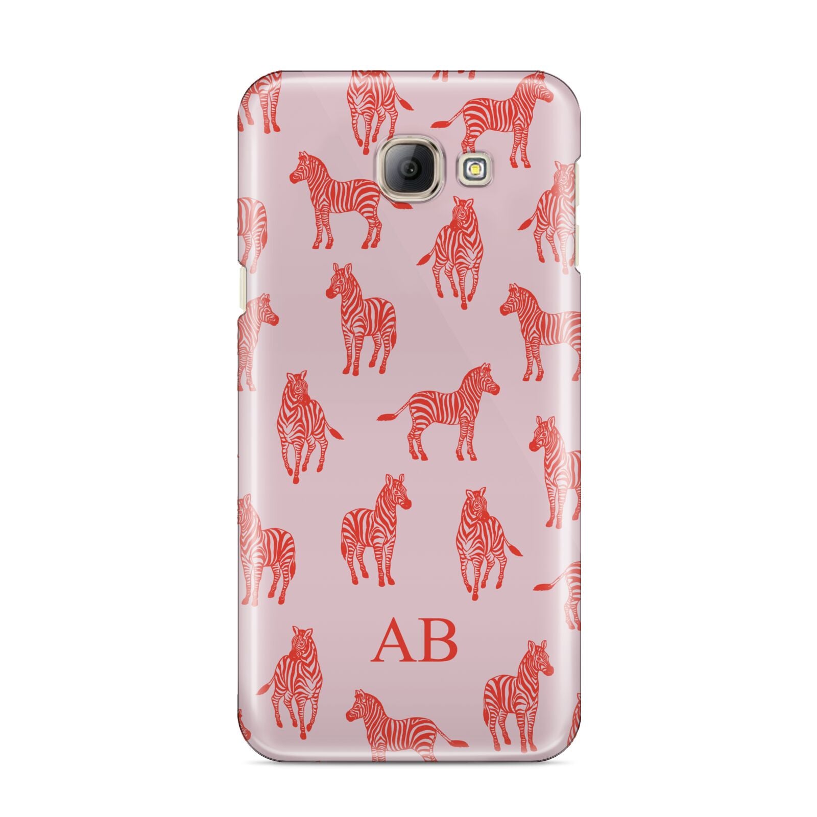 Customised Zebra Samsung Galaxy A8 2016 Case