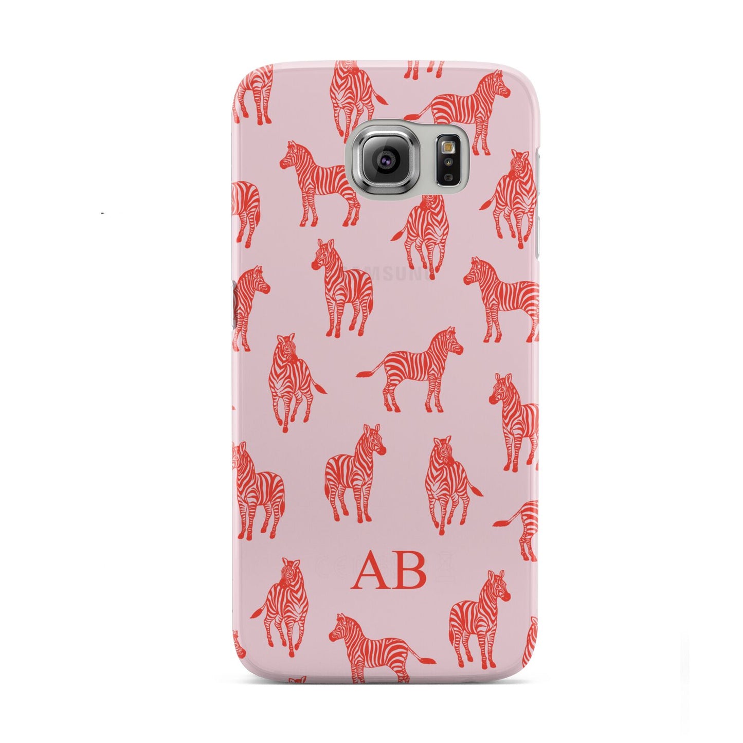 Customised Zebra Samsung Galaxy S6 Case