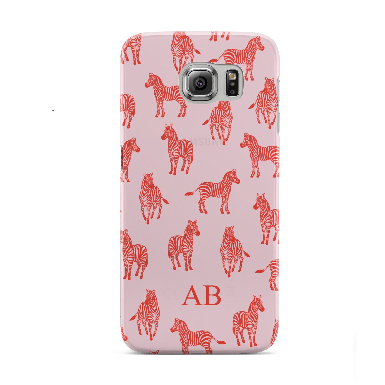 Customised Zebra Samsung Galaxy S6 Case