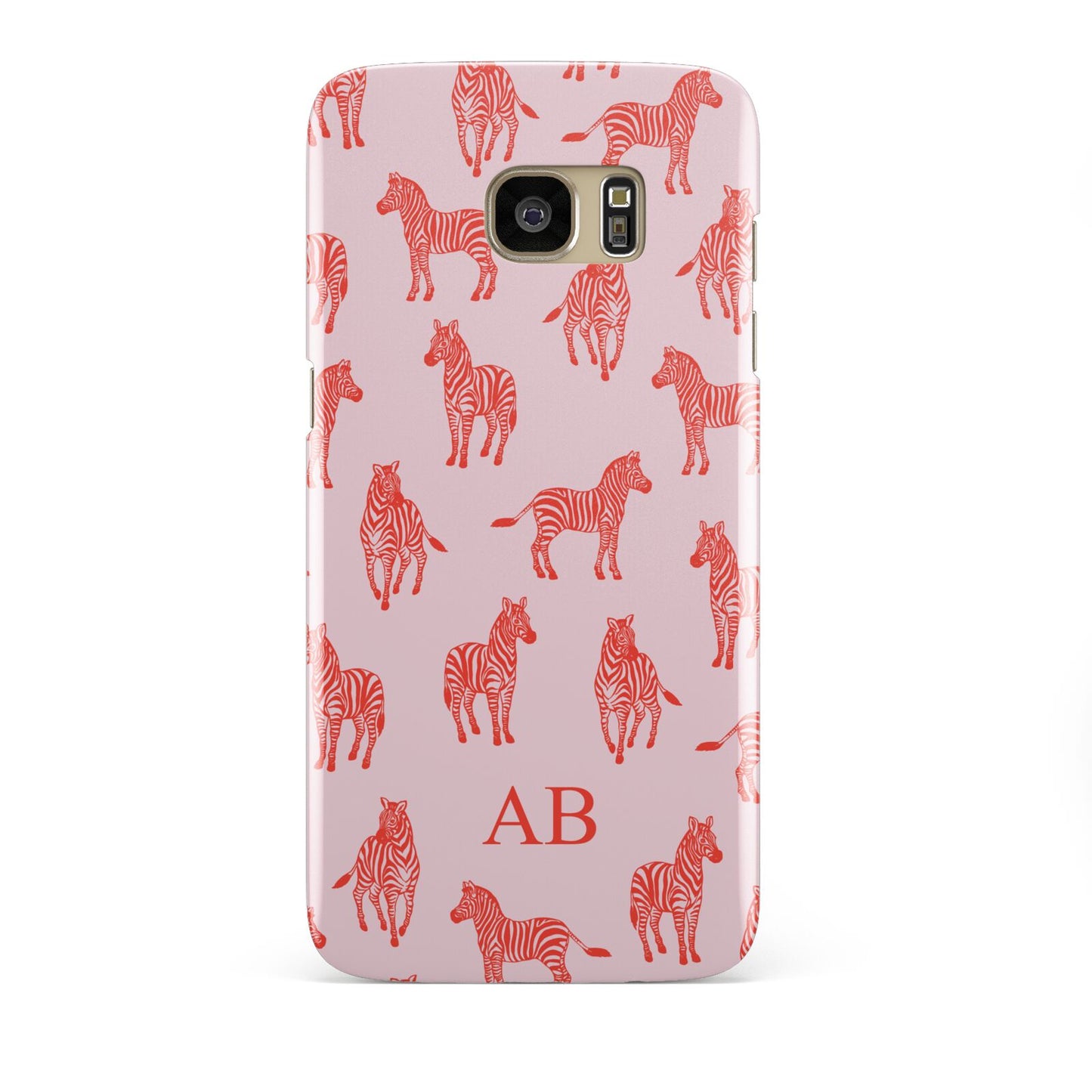 Customised Zebra Samsung Galaxy S7 Edge Case