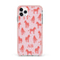 Customised Zebra iPhone 11 Pro Max Impact Pink Edge Case
