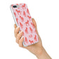 Customised Zebra iPhone 7 Plus Bumper Case on Silver iPhone Alternative Image