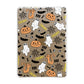 Cute Colourful Halloween Apple iPad Gold Case