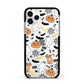 Cute Colourful Halloween Apple iPhone 11 Pro in Silver with Black Impact Case