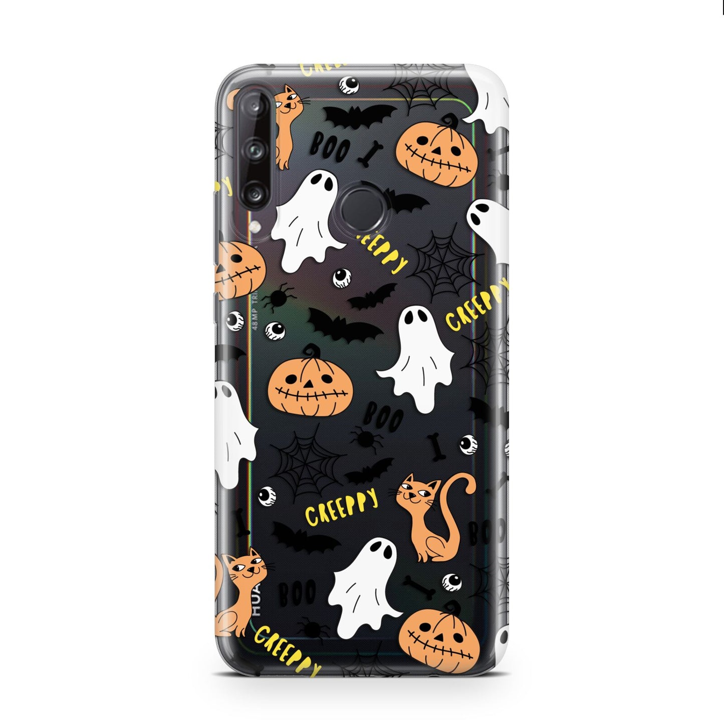 Cute Colourful Halloween Huawei P40 Lite E Phone Case