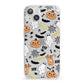 Cute Colourful Halloween iPhone 13 Clear Bumper Case