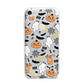 Cute Colourful Halloween iPhone 7 Bumper Case on Silver iPhone