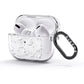 Cute Grey Halloween AirPods Glitter Case 3rd Gen Side Image